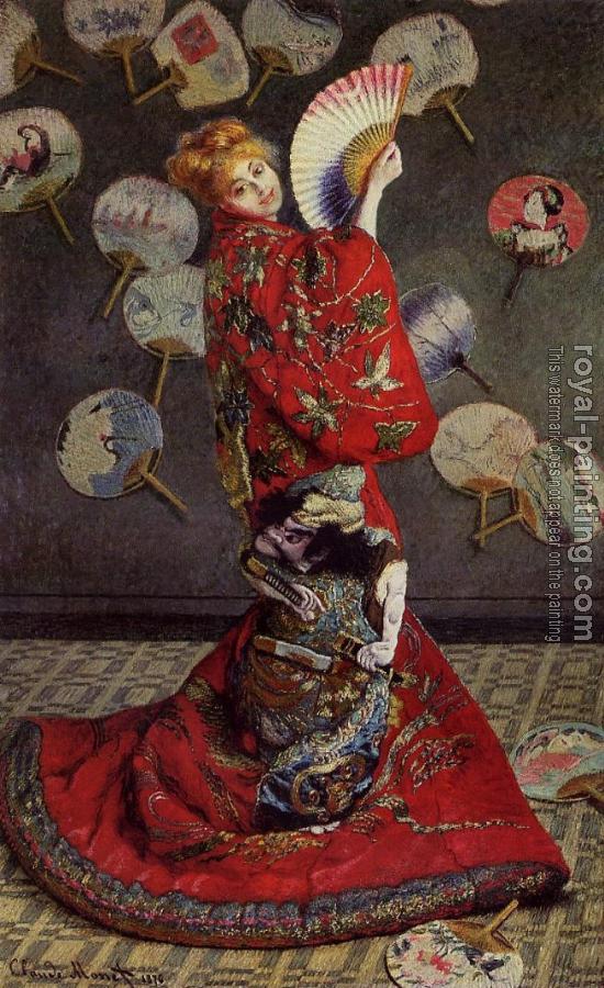 Claude Oscar Monet : Camille Monet in Japanese Costume
